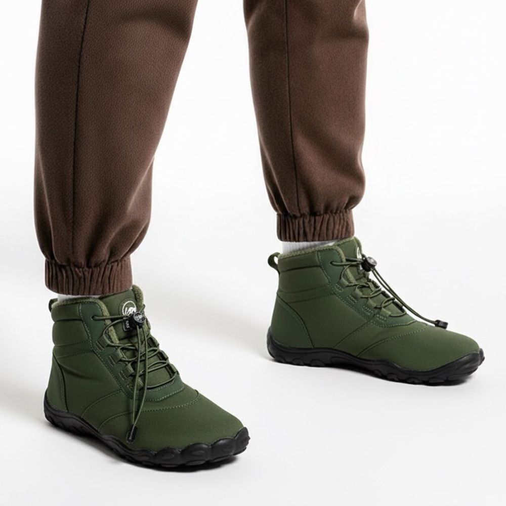 Olive Green Athletic Hiking Shoes